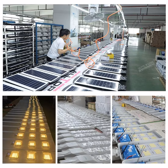 도매 최고의 가격 100W 150W 200W 250W 야외 데크 에너지 구동 패널 홍수 모션 센서 도로 야외 정원 벽 LED 모두 하나의 태양 광 가로등