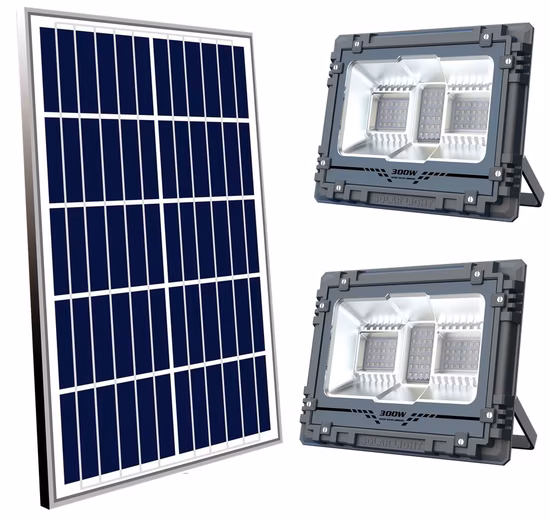 정원 가로등 벽 옥외 조명을 위한 40W 80W 120W LED 태양광 램프