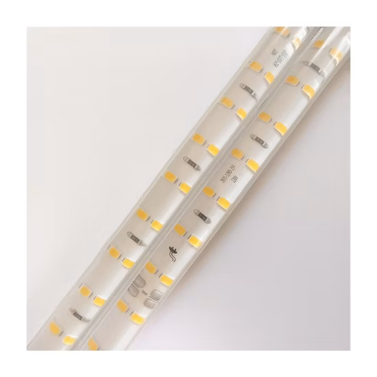고전압 LED 스트립 조명 220V 방수 SMD2835 144LED/M 매우 밝기 수량 빛나는 긴 보증 유연한 스트립 조명